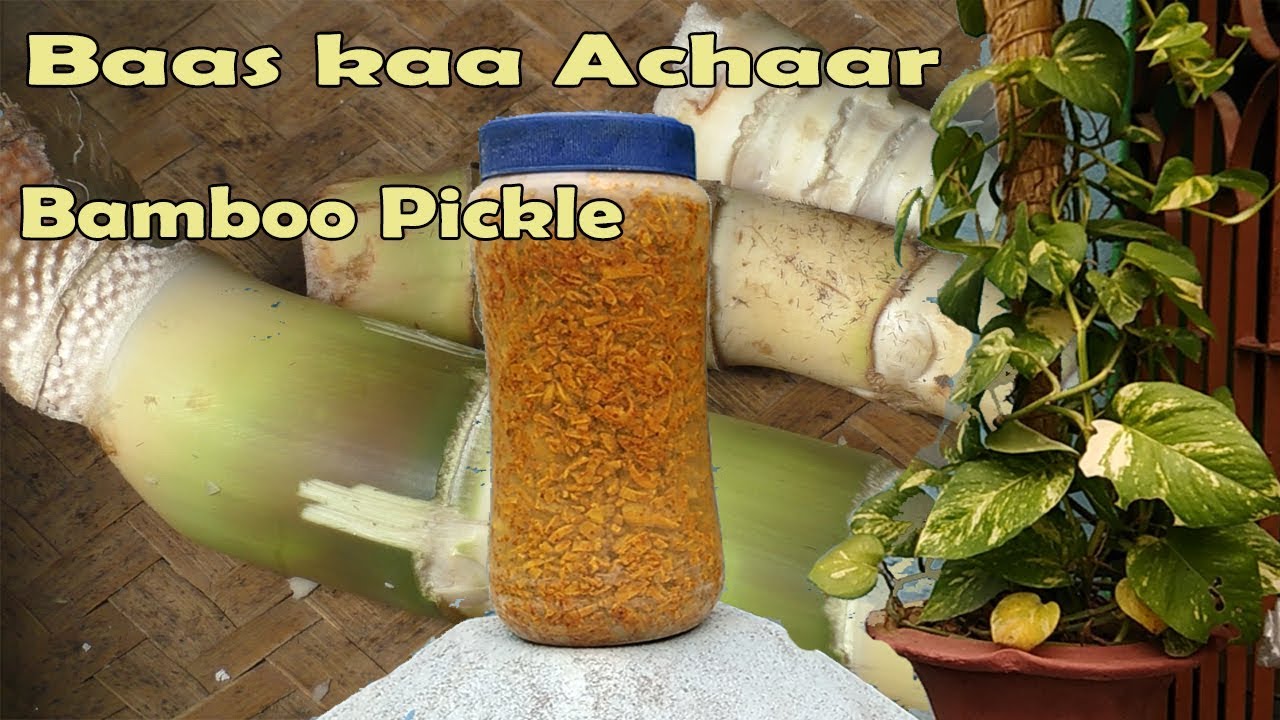 How to make Baas ka achar / Bamboo Pickle at home
