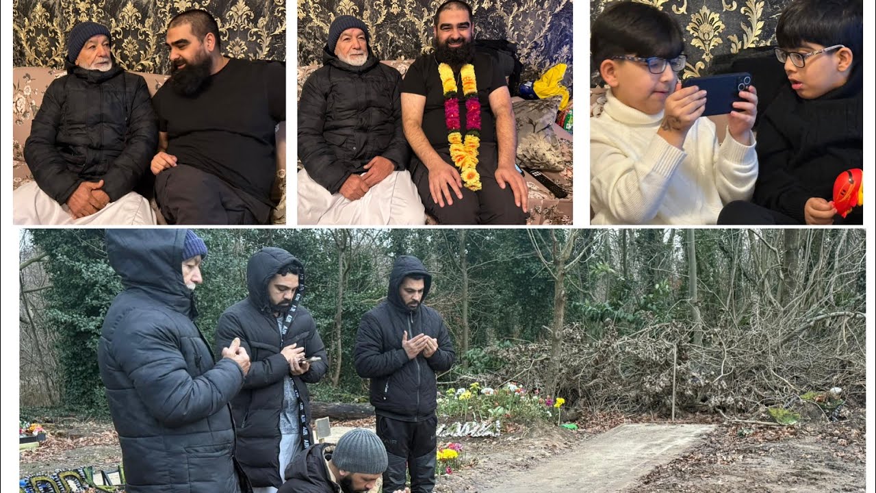 My cousin returned from Umrah, Mahshallah! Brothers came to visit. #kashmiri #chattroh #umrah 