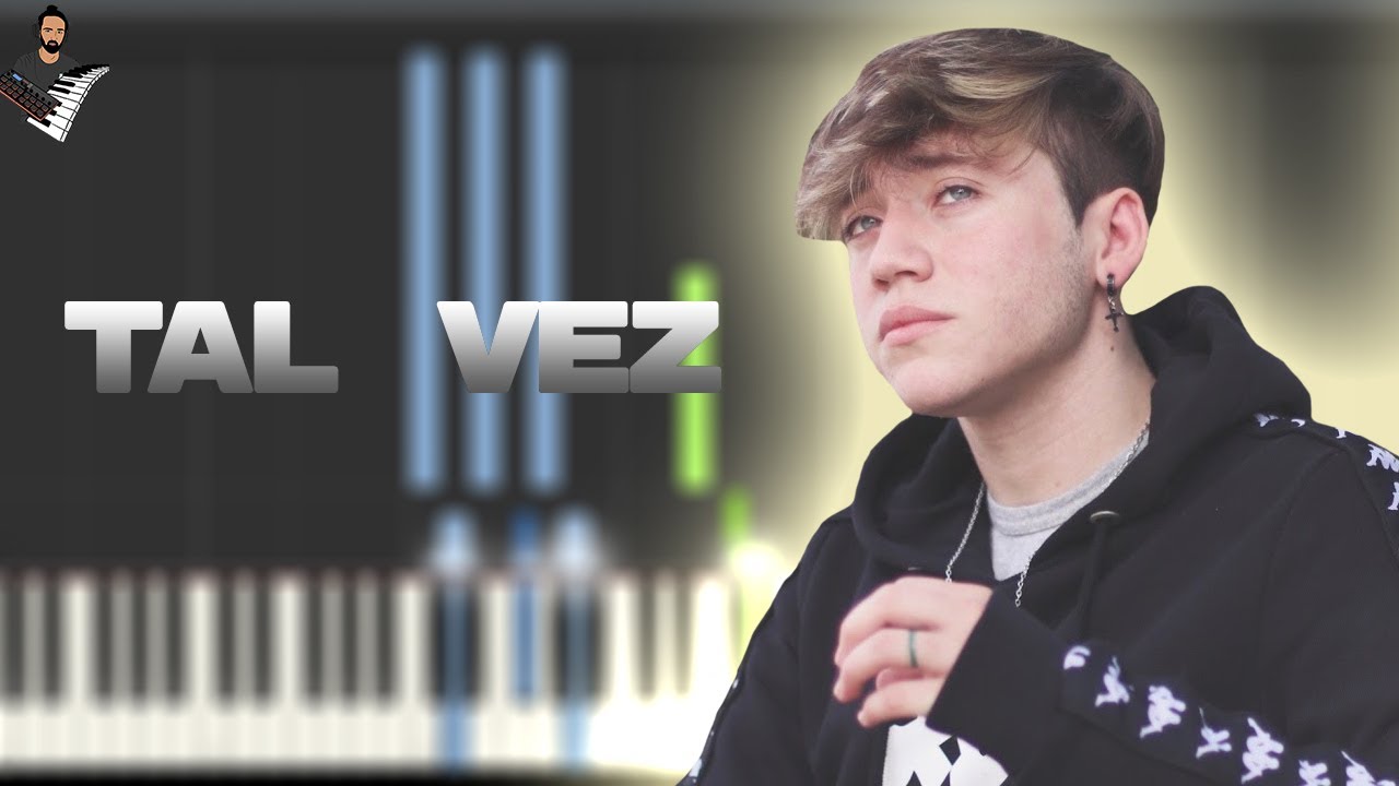 Paulo Londra - Tal Vez | Instrumental Piano Tutorial / Partitura / Karaoke / MIDI