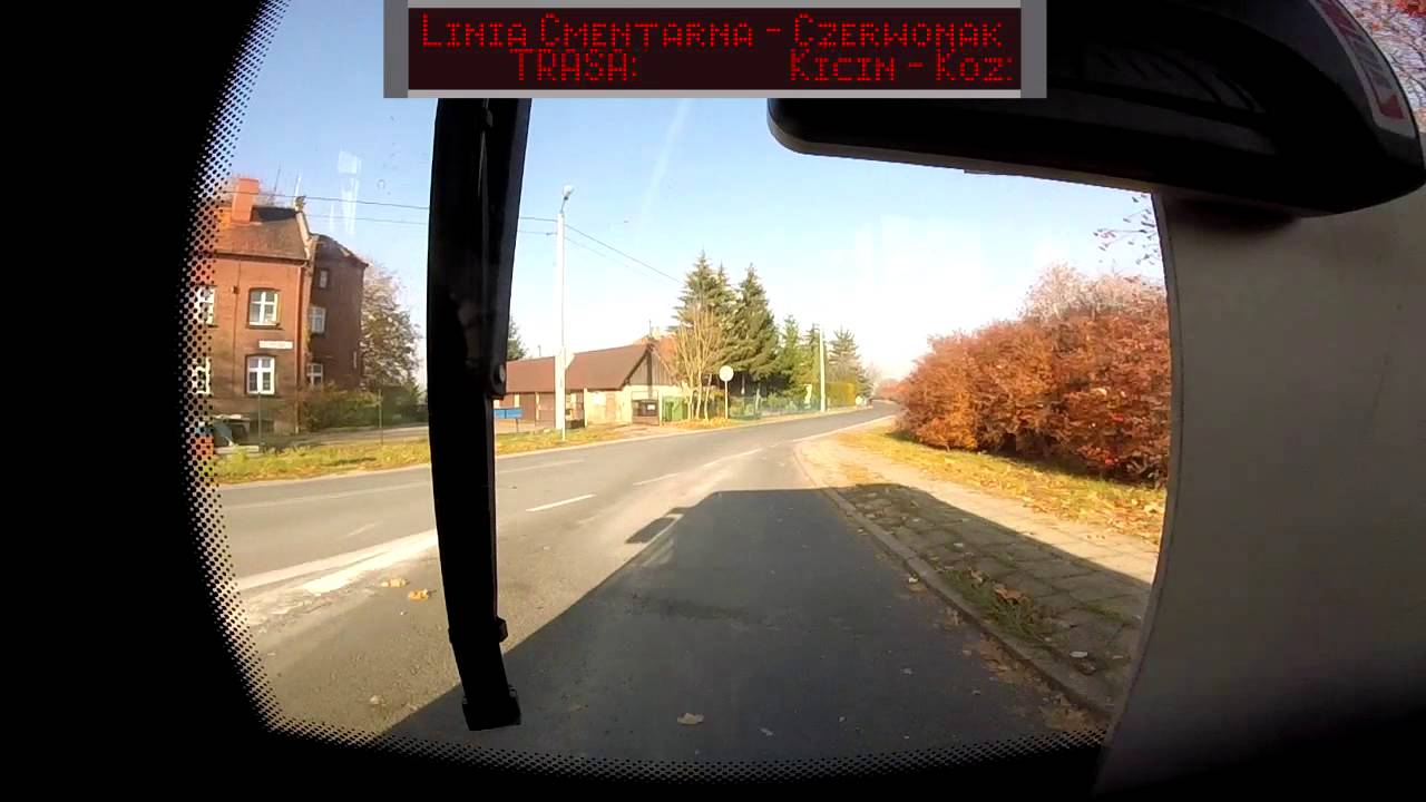 Linia cmentarna - Transkom Czerwonak - TimeLaps