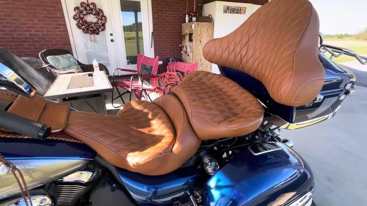 Kawasaki Vulcan Voyager Russell Day Long Seat