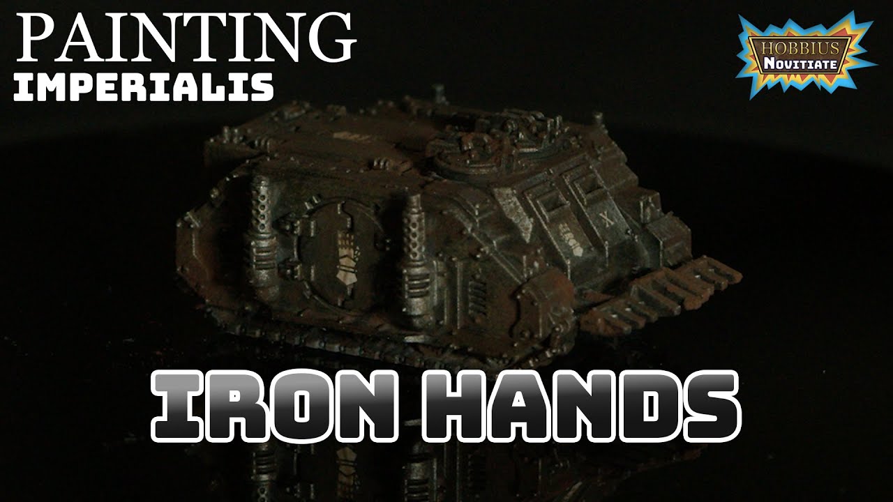 Painting Heresy IRON HANDS for Legions Imperialis