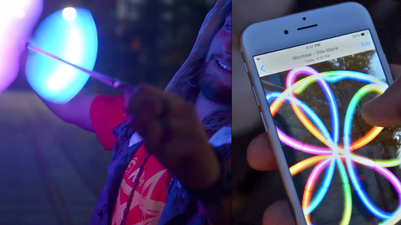 Long Exposure Light Painting App - Podpoi and Slow Shutter Cam Review