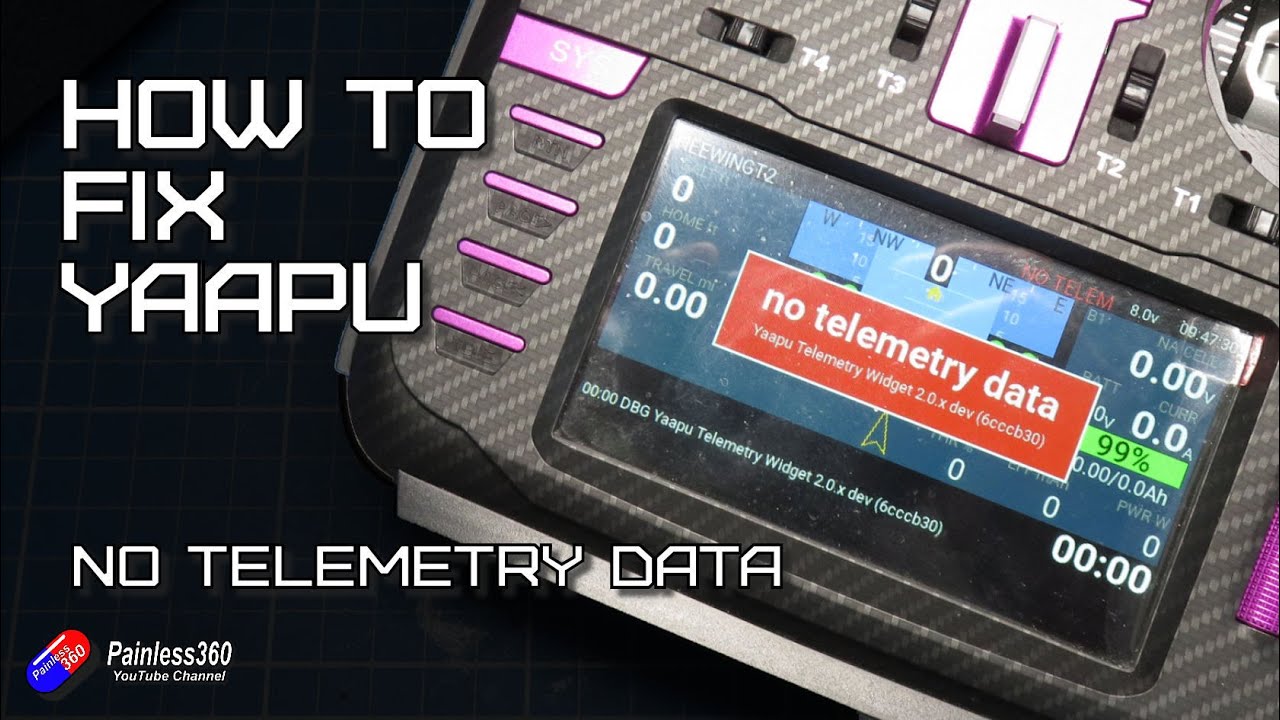 YAAPU 'No Telemetry' error when using ExpressLRS/CRSF