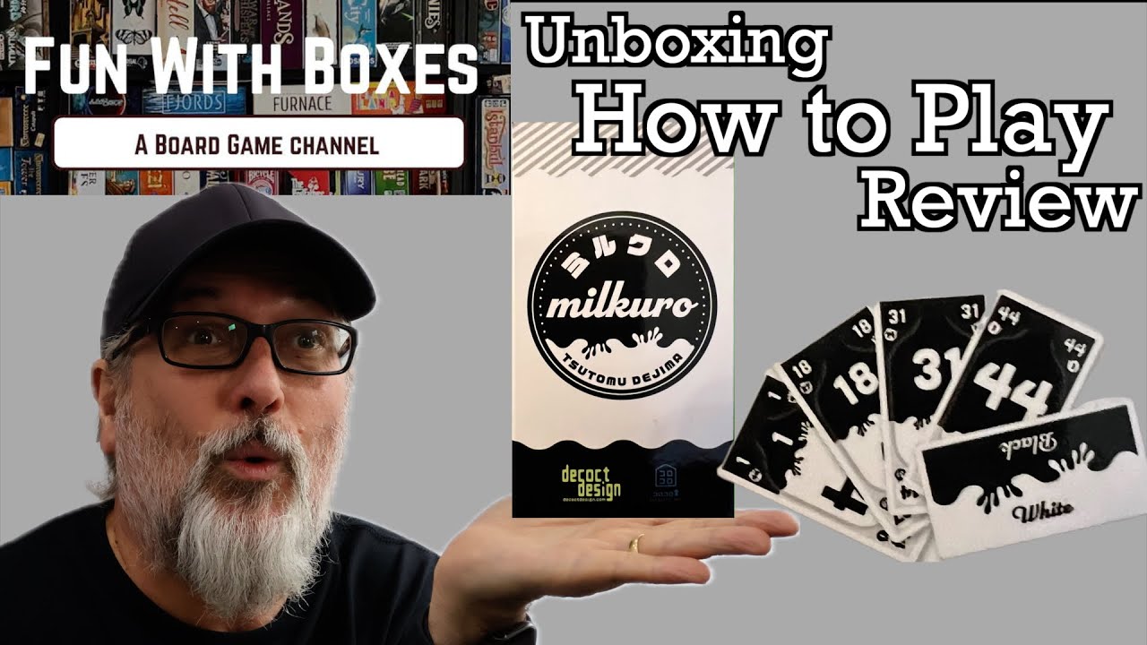Milkuro Card Game | Korokorodou Games | Unboxing | How to Play | Review | Board Game | Japan