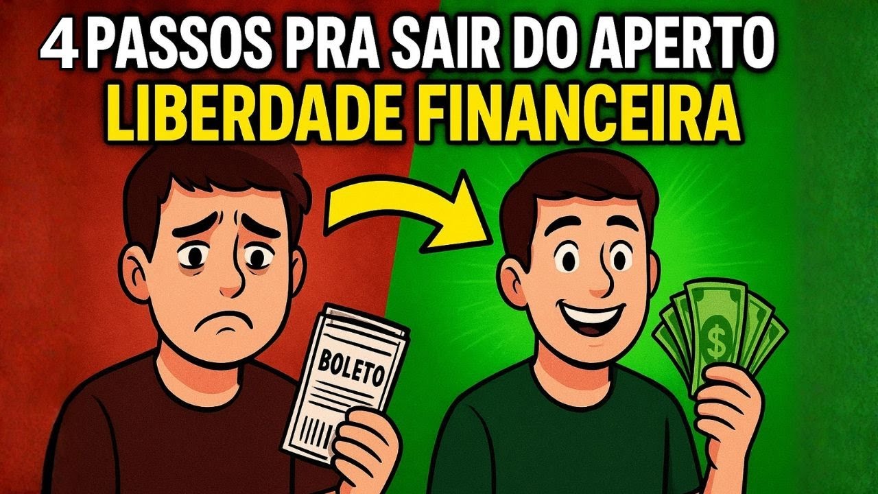 Os 4 Pilares da Liberdade Financeira (Mesmo Ganhando um Sal&aacute;rio M&iacute;nimo)
