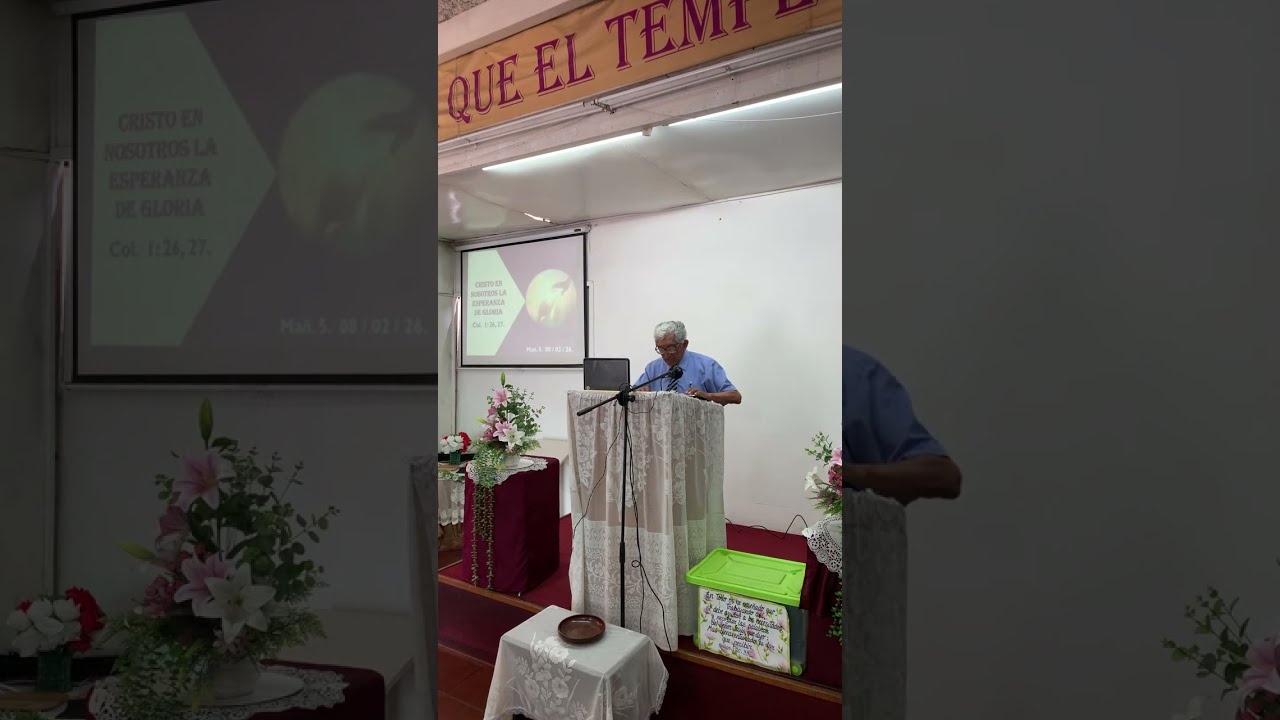 Mensaje: Cristo en nosotros la esperanza de gloria / Pastor: Walter Carmona