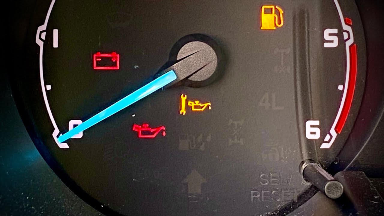 Ford Ranger MK3 reset service oil reminder (inspection maintenance)