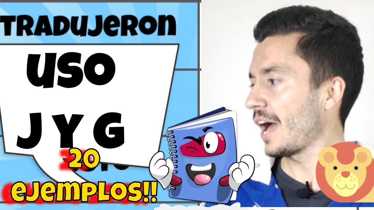 El uso de la j y la g para niños de PRIMARIA