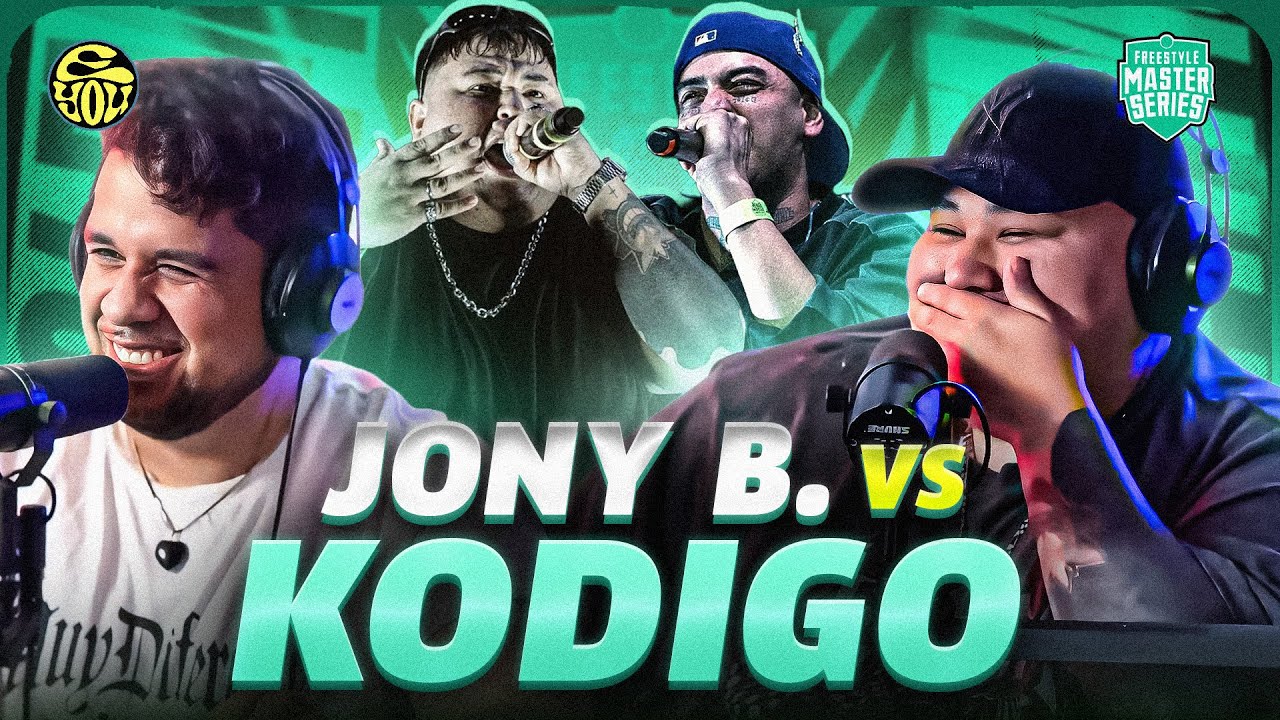 ¿TONGUEE A JONY BELTRÁN vs KODIGO? - Reacción a su batalla en FMS Caribe - EYOU TV