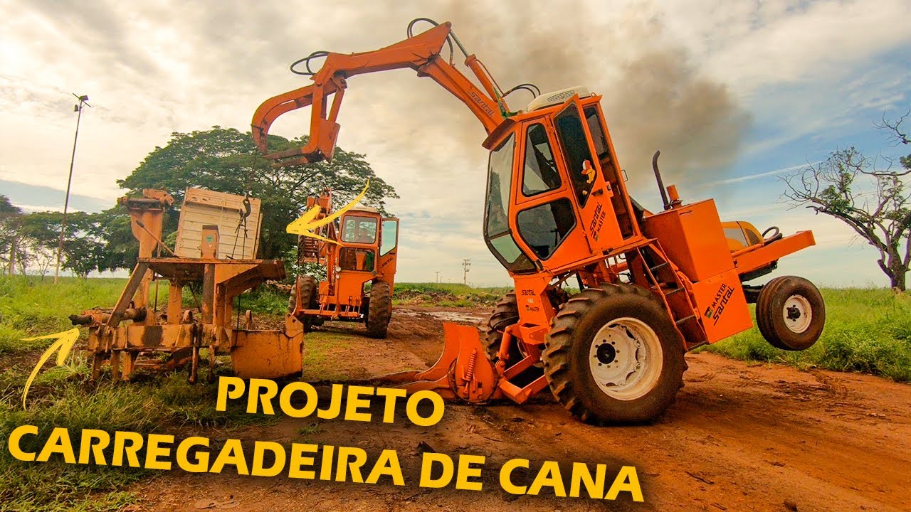 MONTANDO CARREGADEIRA DE CANA SANTAL