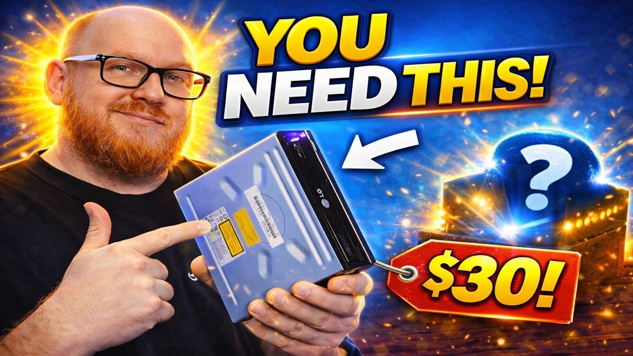 Why YOU NEED a CD-ROM Drive Today!