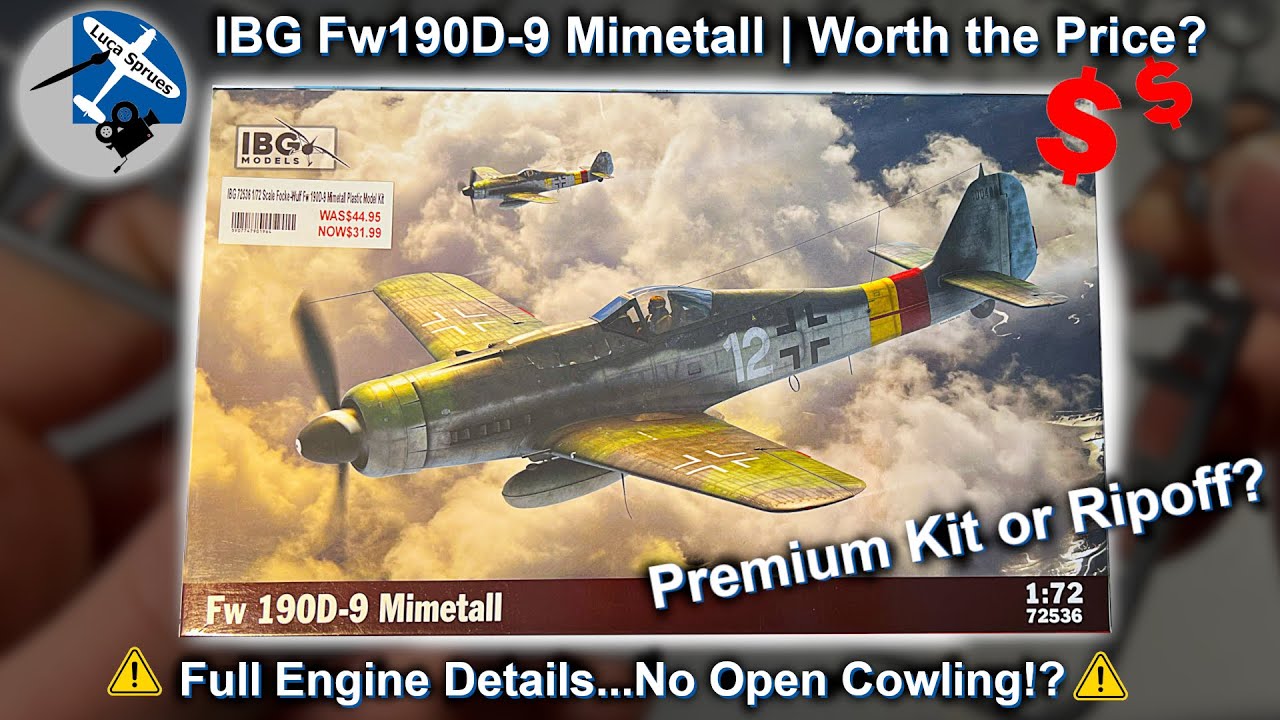 IBG Fw 190 D-9 &ldquo;Mimetall&rdquo; in 1/72 &ndash; Best Dora Kit Ever? | Unboxing Review