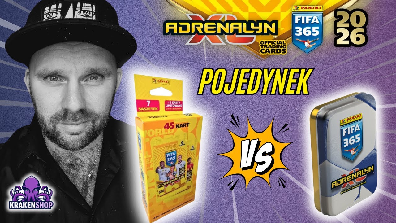PANINI FIFA 365 2026 - POJEDYNEK BLISTER vs MAŁA PUSZKA - WPADA EKSKLUZYWNA LIMITKA Z POLAKIEM !!!