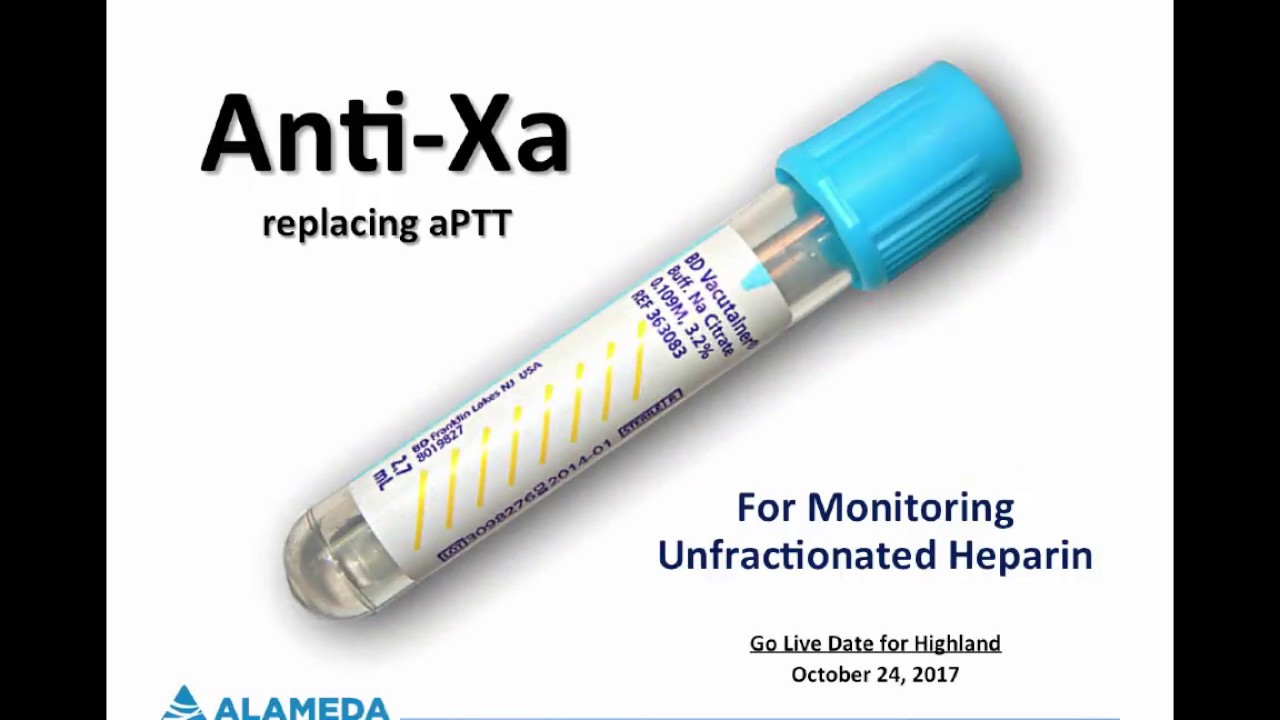 Anti Xa