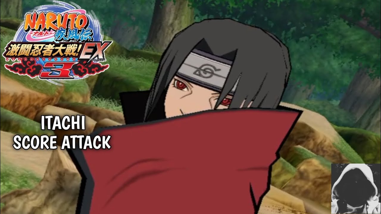 Itachi Uchiha | Score Attack Mode | Naruto Shippuden Gekito Ninja Taisen EX 3 #33 (Wii)