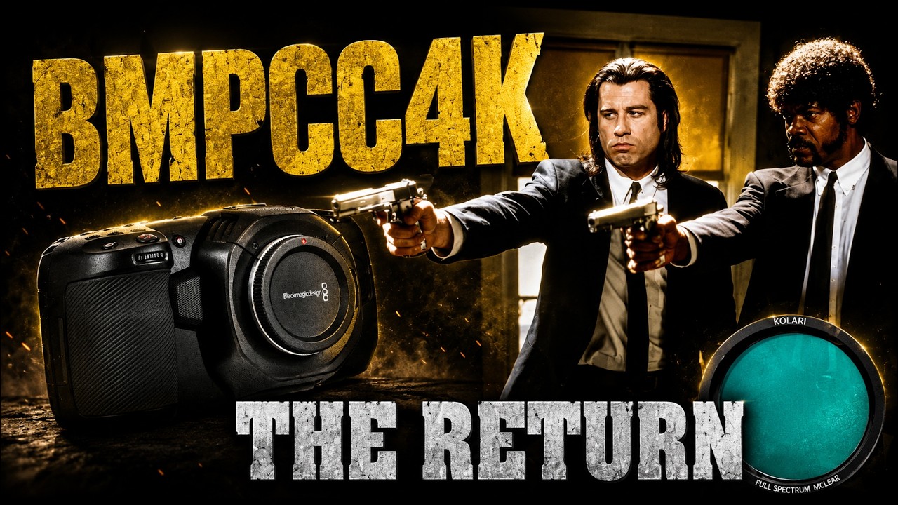 BMPCC 4K: La Resurrecci&oacute;n de una Leyenda | Filtro Kolari + Sirui 16mm
