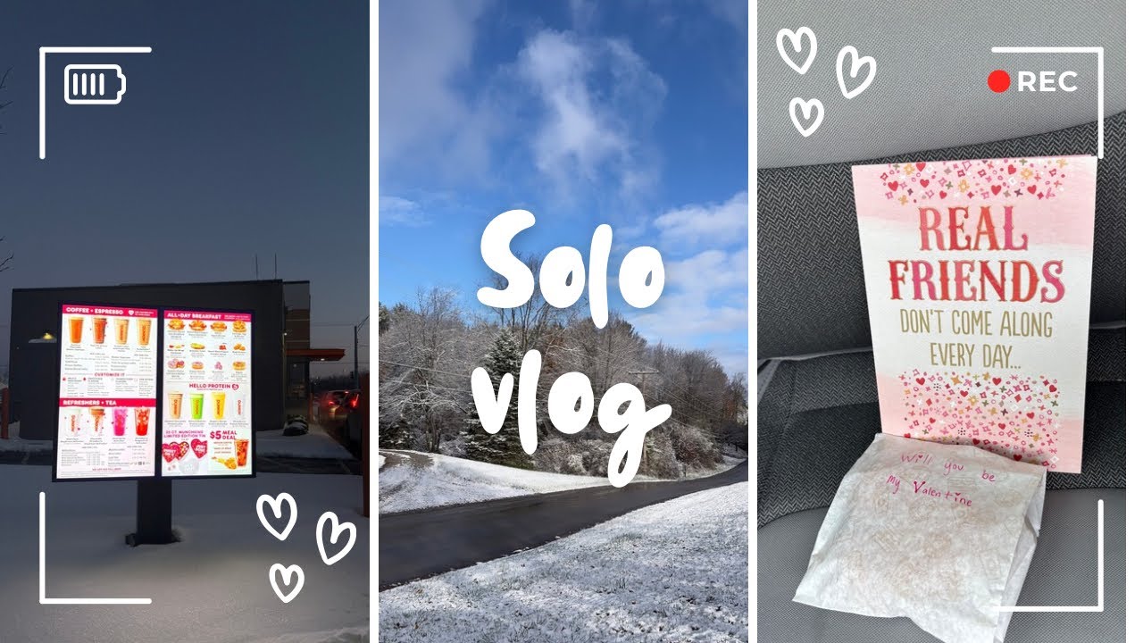 SOLO AFTERNOON VLOG! 💌