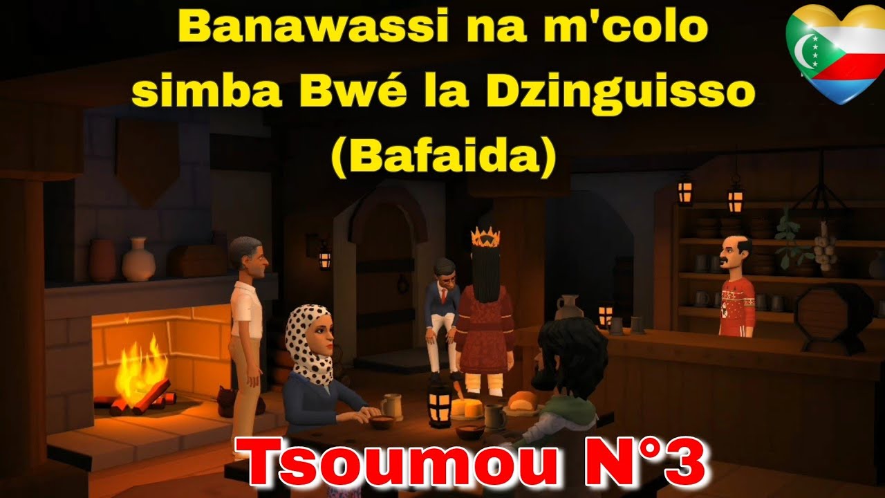 Banawassi na m'colo simba Bwé la Dzinguisso Partie 2 Banawassi na M'colo simba