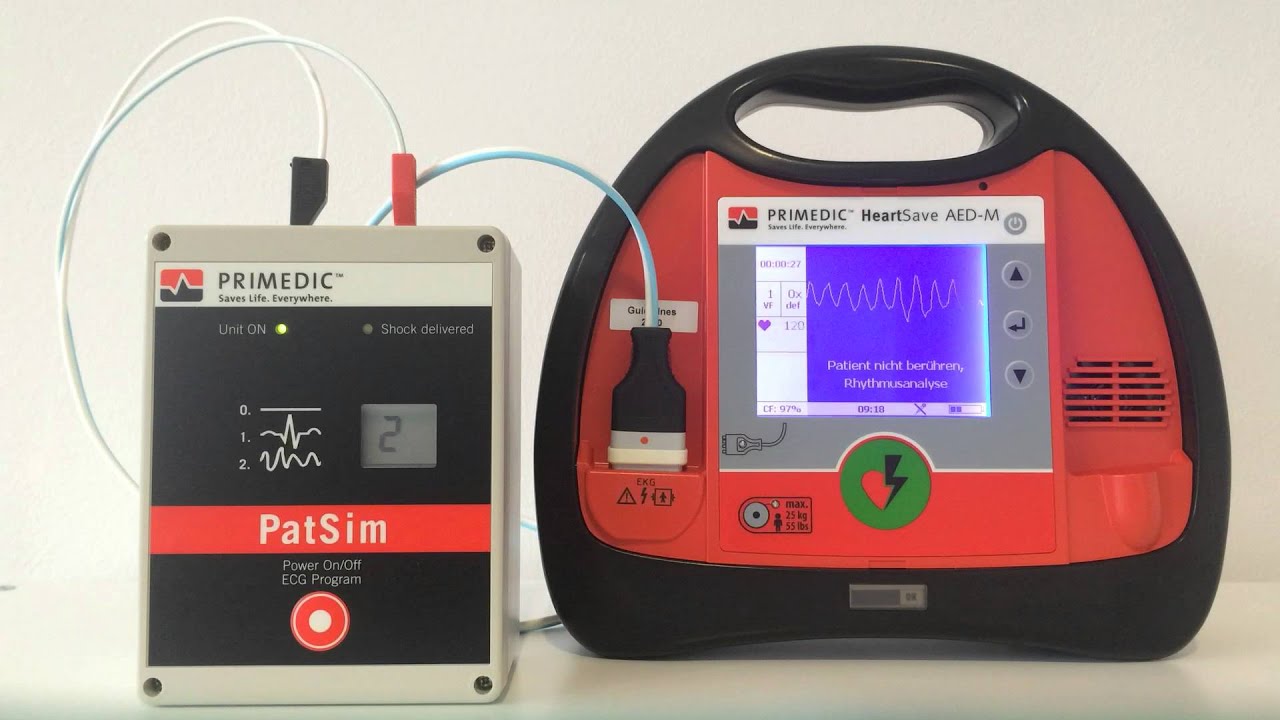 Automatisierter externer Defibrillator, Primedic HeartSave AED-M