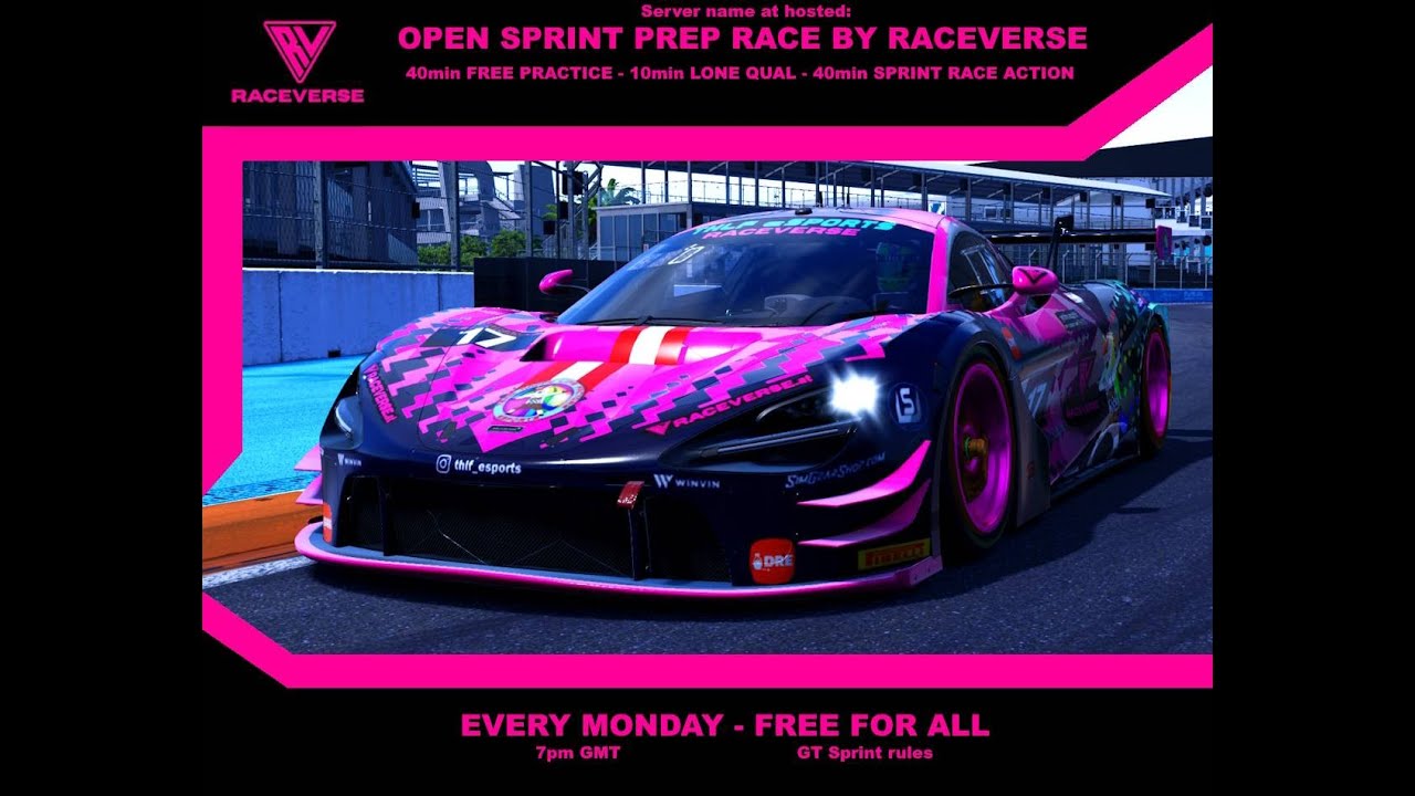 iRacing | Open sprint prep race by Raceverse at Virginia | GER/ENG