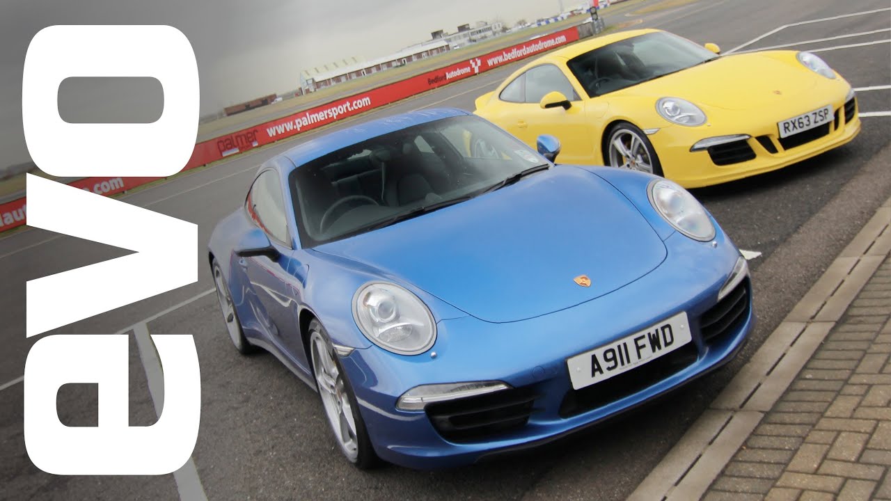 Porsche 911 Carrera 4S против Carrera 2S | эво ТРЕК БИТВЫ