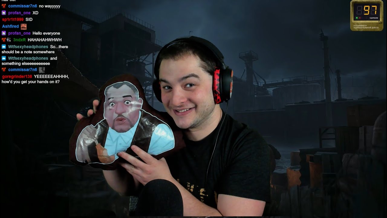 Sidorovich Pillow Unboxing! S.T.A.L.K.E.R. Gift from WTFSexyHeadphones
