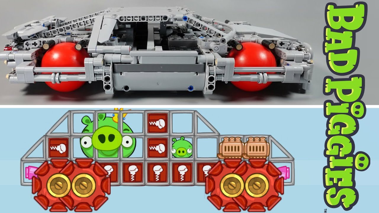 Bad Piggies Vs Lego Vehicles (2nd Edited)