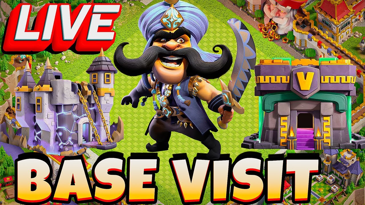 TODAY START SPECIAL DEALS | LIVE BASE VISIT | COC GAMEPLAY