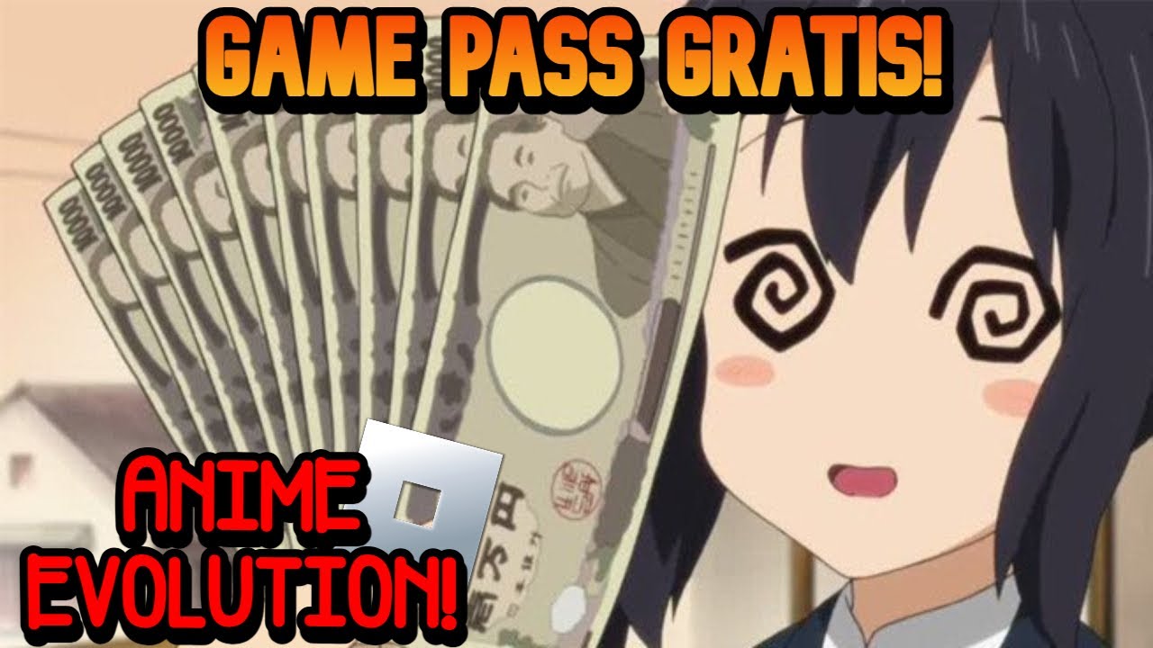 UM JOGO QUE VOCÊ CONSEGUE AS GAMEPASS DE GRAÇA?! ANIME EVOLUTION!