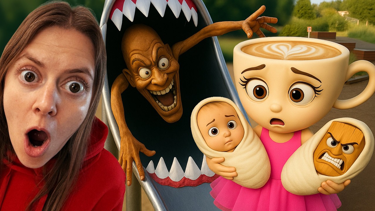 SLIDE EATER ест беременную балерину Каппучину и Тунг-Тунг-Сахура