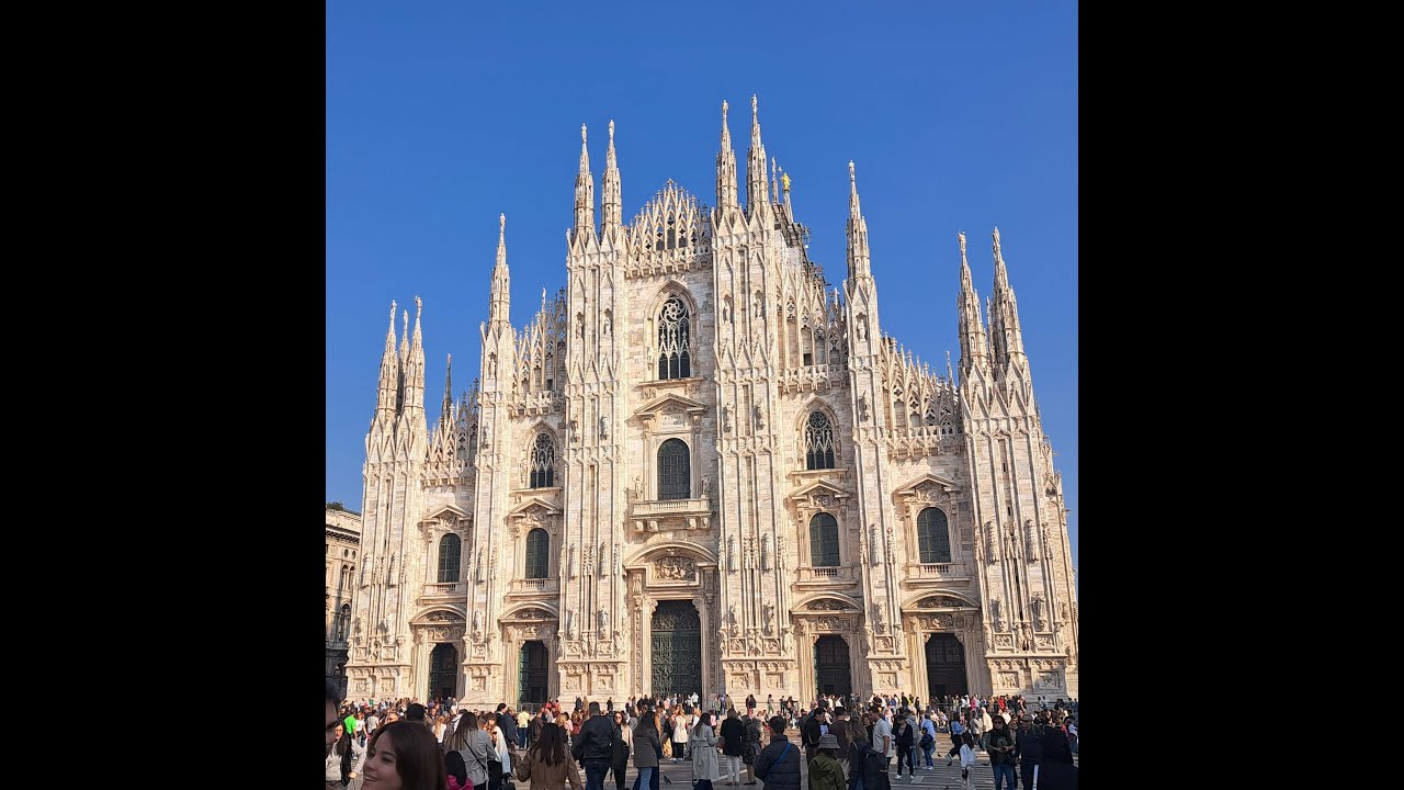 🇮🇹  Katedra Duomo w Mediolanie i taras na dachu Październik 2025 r. Duomo - Milano 🍝🍕