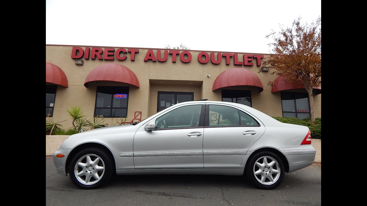 2001 Mercedes Benz C320 W203 ONLY 35k original miles.  Video overview and walk around.