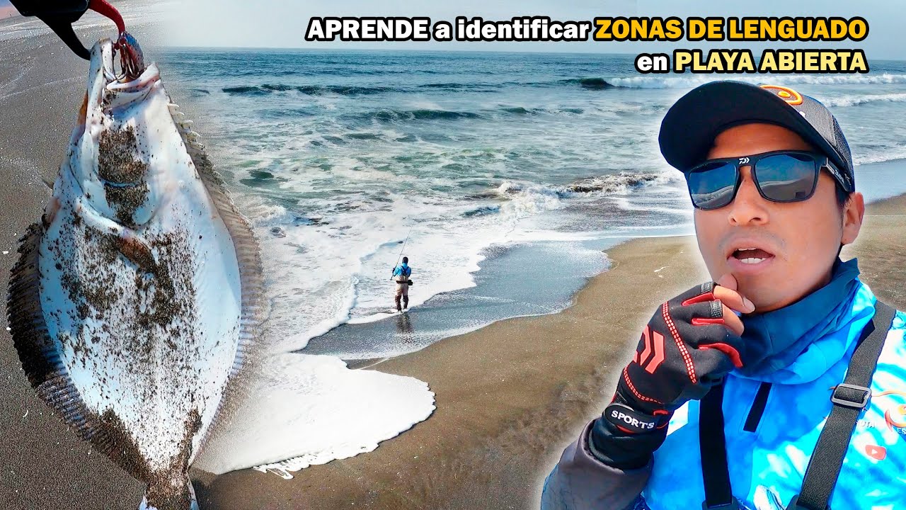 El secreto para encontrar lenguados en playa abierta
