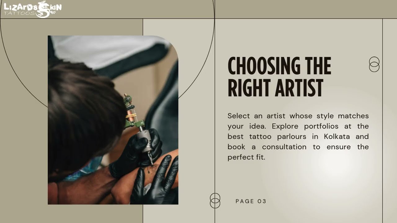 The Process Of Creating A Custom Tattoo