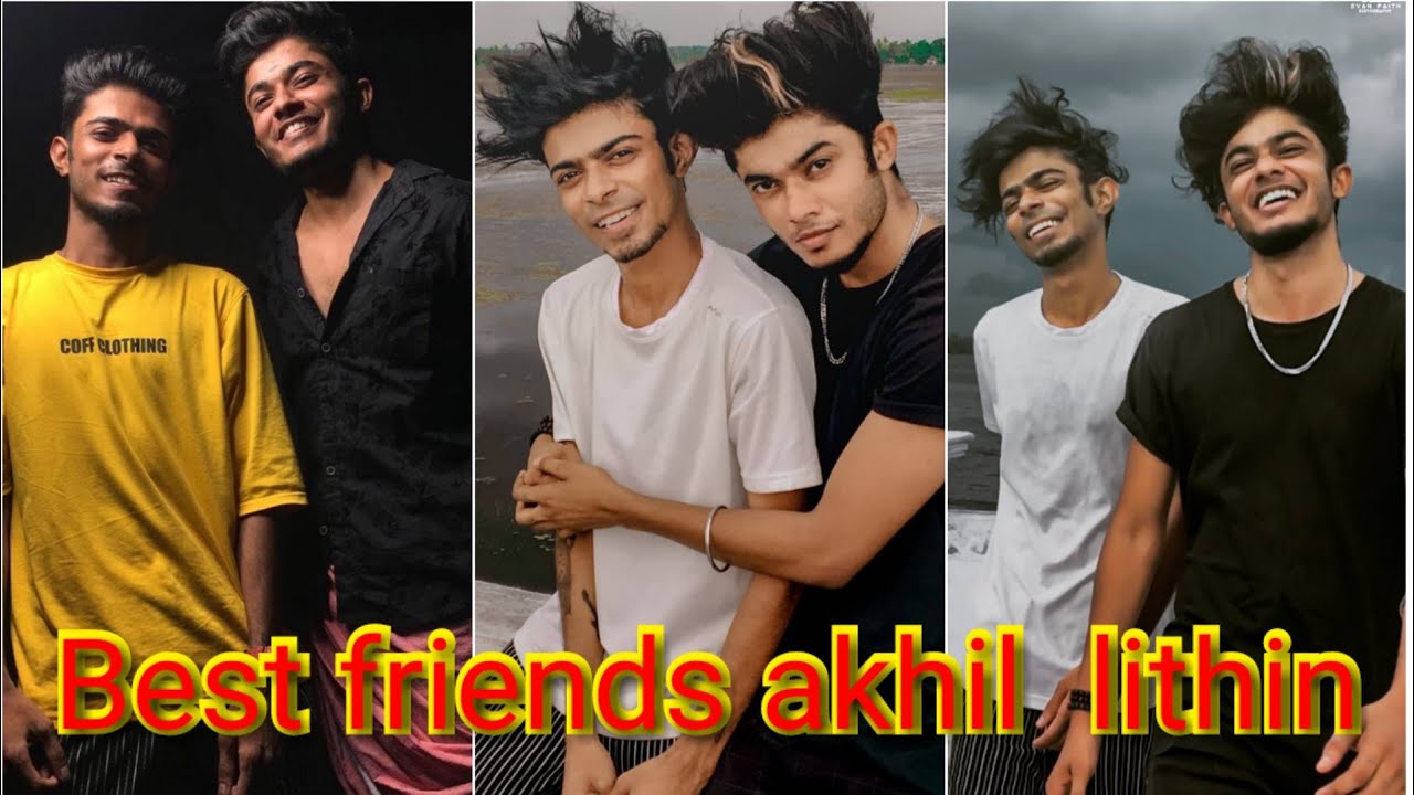 Akhil cj6 and lithin TikTok videos.akhil, lithin and divin prabhakaran. Viral Kerala boy.