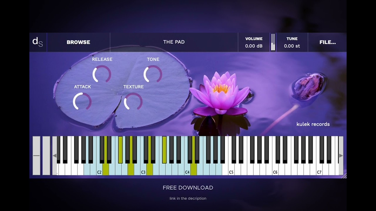 Decent Sampler |  THE PAD - FREE INSTRUMENT / SAMPLE LIBRARY