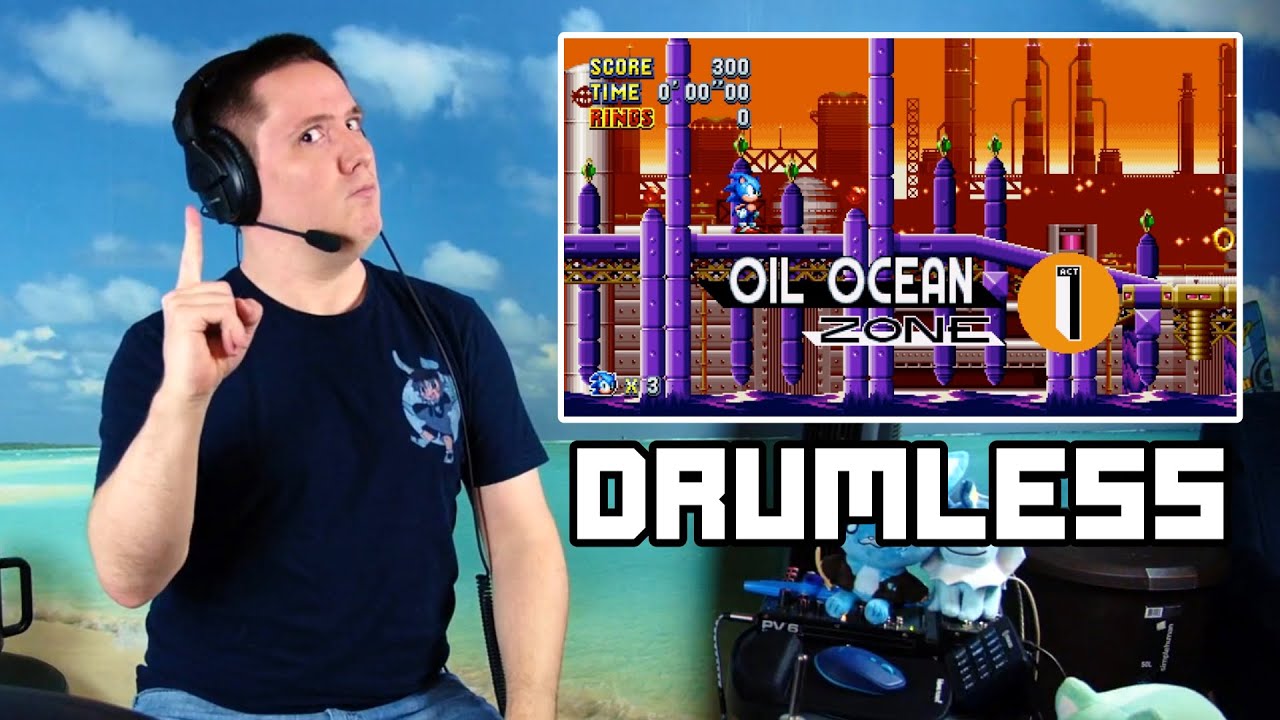 I Was Given An Oil Ocean Zone Drumless Challenge!
