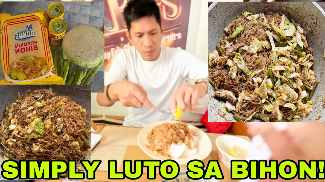 GILUMAGS NASARAPAN SA LUTO KO PANCIT BIHON!