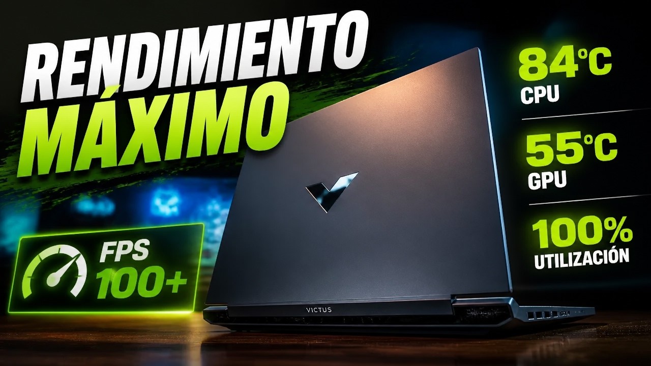 Tu HP Victus 15 va LENTO? 🚨 As&iacute; lo OPTIMIZAS para GAMING y PRODUCTIVIDAD