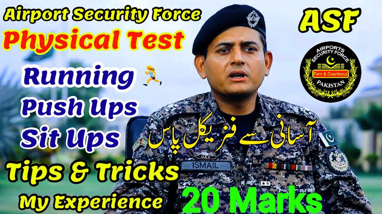 How to pass ASF physical test easily? || push ups and sit ups test pass || ASF physical test 2025