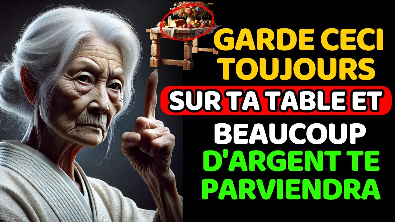 Ne Retirez Jamais Cet Objet de la Table : Il Garantit la RICHESSE à la Maison | Feng Shui BOUDDHISME