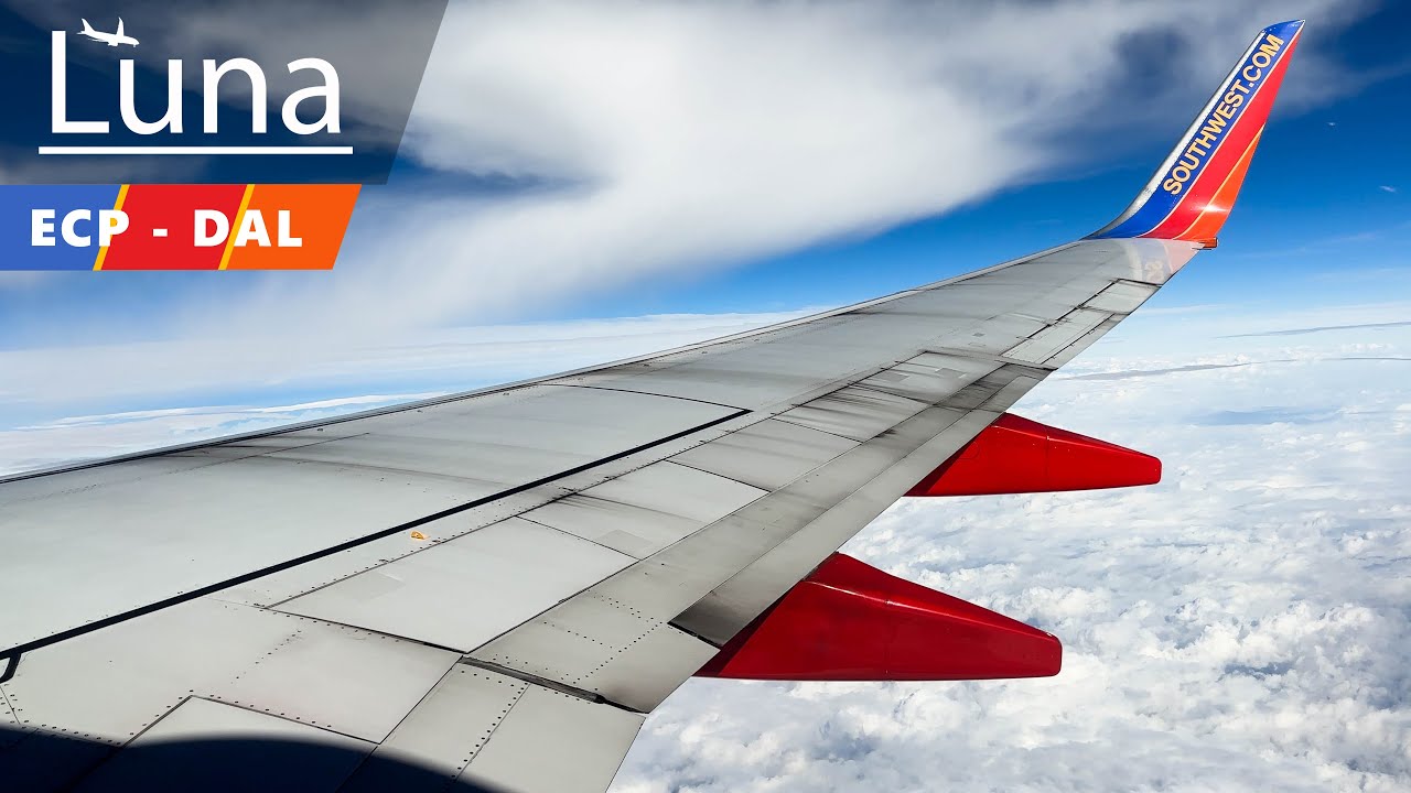 Southwest Airlines Boeing 737-700 Flight From Panama City to Dallas Love Field