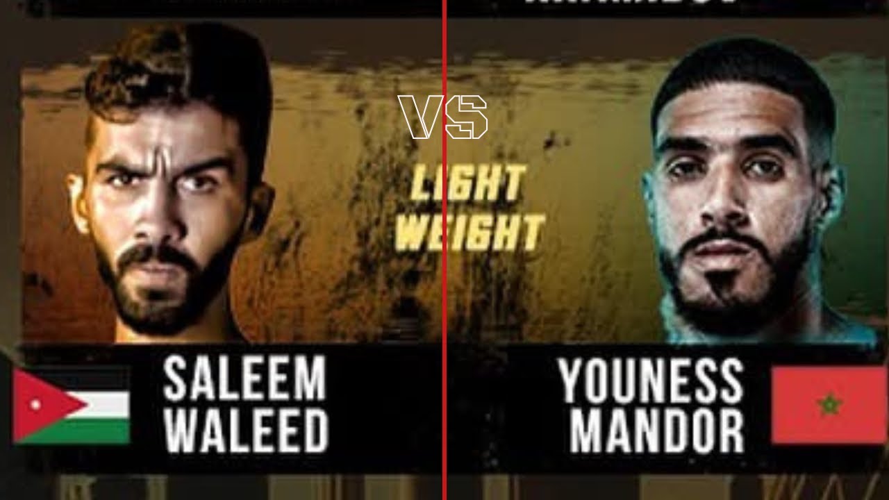 UAE WARRIORS 56 - 🇲🇦 YOUNESS MANDOR VS 🇯🇴 SALEEM WALEED