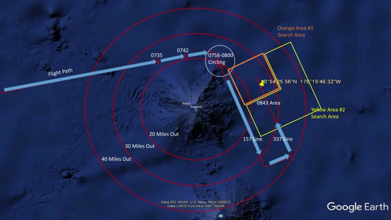 The Location of Amelia Earhart's Plane?