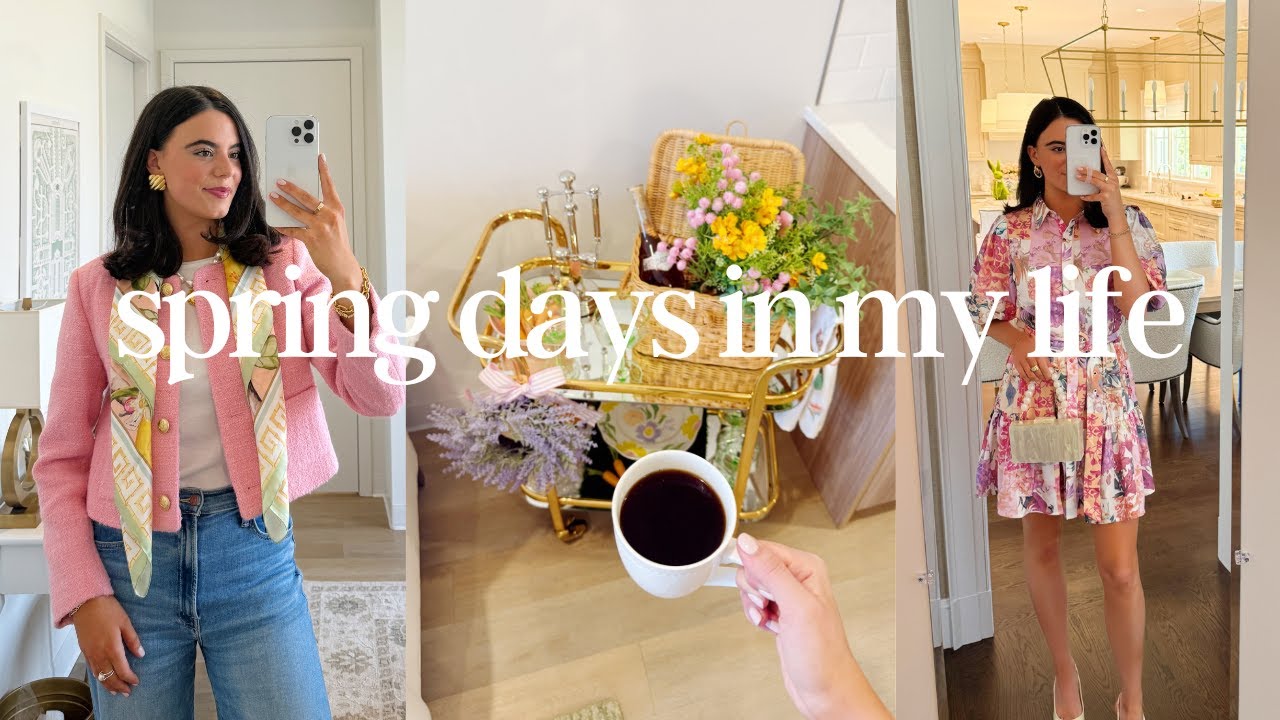 VLOG | spring weekend, easter moments & catching up!