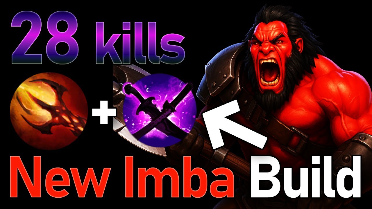 IMMORTAL Axe Offlane &mdash; Kaya & Sange + Dagon NEW META Build (7.39e Full Match)