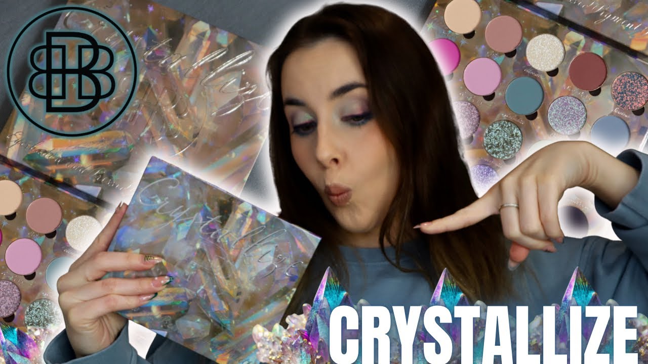 НОВАЯ палетка Bella Beaute Bar Cosmetics CRYSTALLIZE | Крупные планы, живые образцы и демонстрация✨