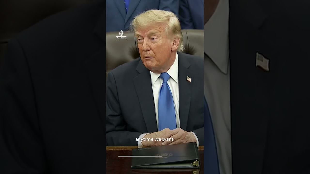 Trump says US sees &lsquo;everything&rsquo; Iran does, threatens further attacks