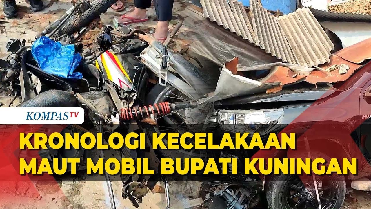 Ngeri! Begini Kronologi Laka Maut Mobil Bupati Kuningan Tewaskan Tiga Orang